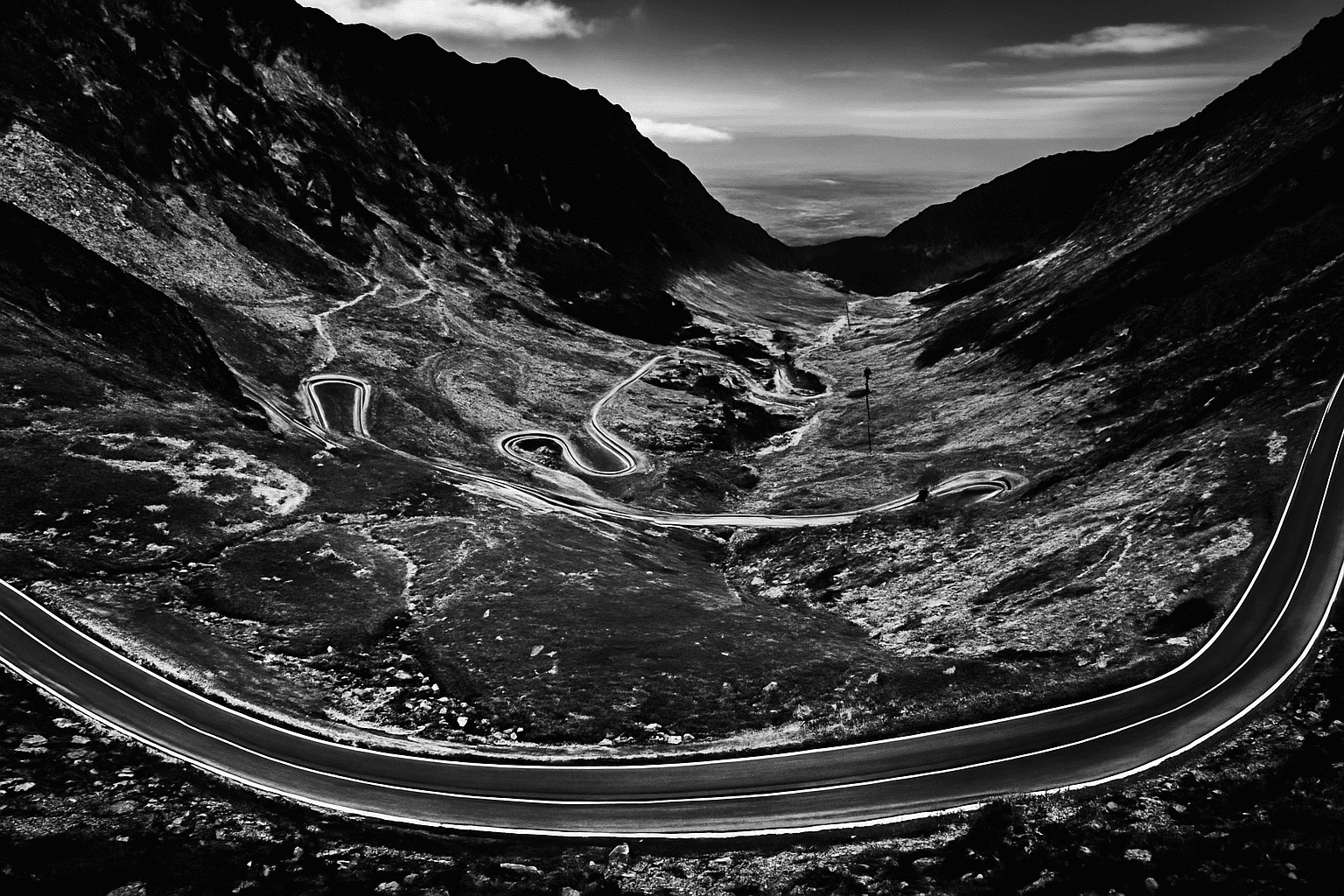 luxury supercar road trip