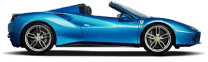Car4Rent | ferrari 488 spider blue e1749080139716